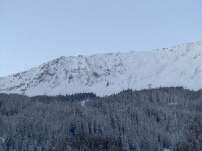 Jeden Morgen der Blick auf die Gotschnabahn