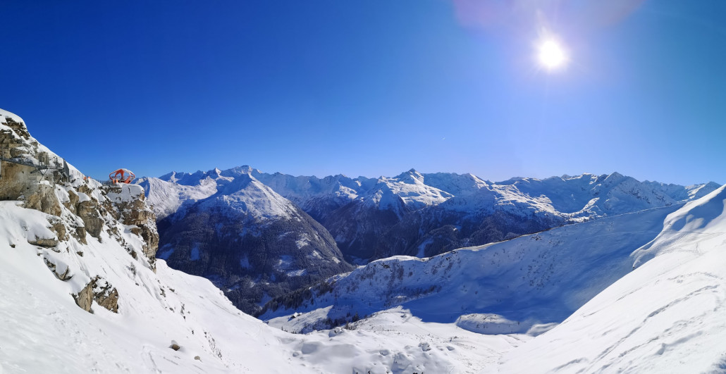 Blick Richtung Alpenhauptkamm