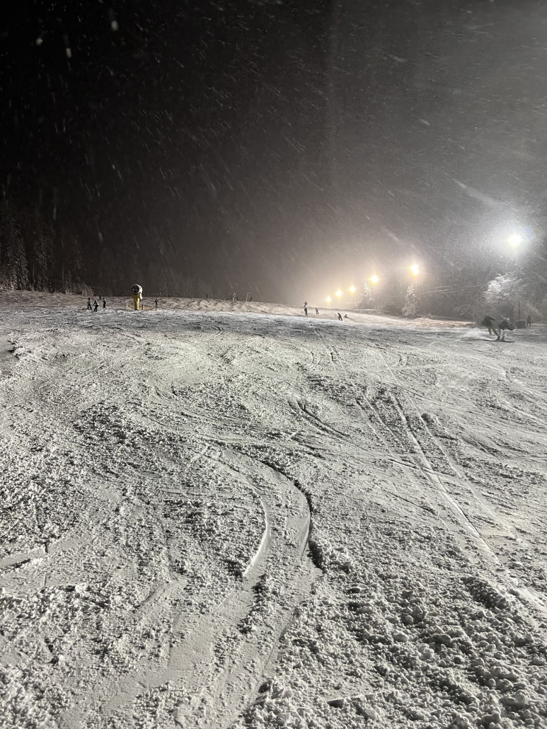 Die Piste, die ich für ein Mittelgebirge echt top finde