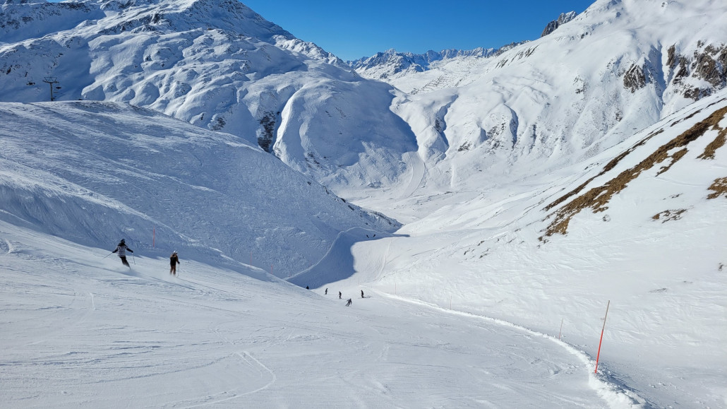 Die "Couloir"-Piste