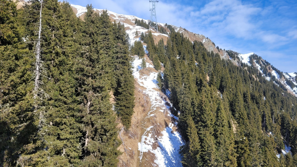 Cungieri-"Abfahrt", dürfte schwierig werden
