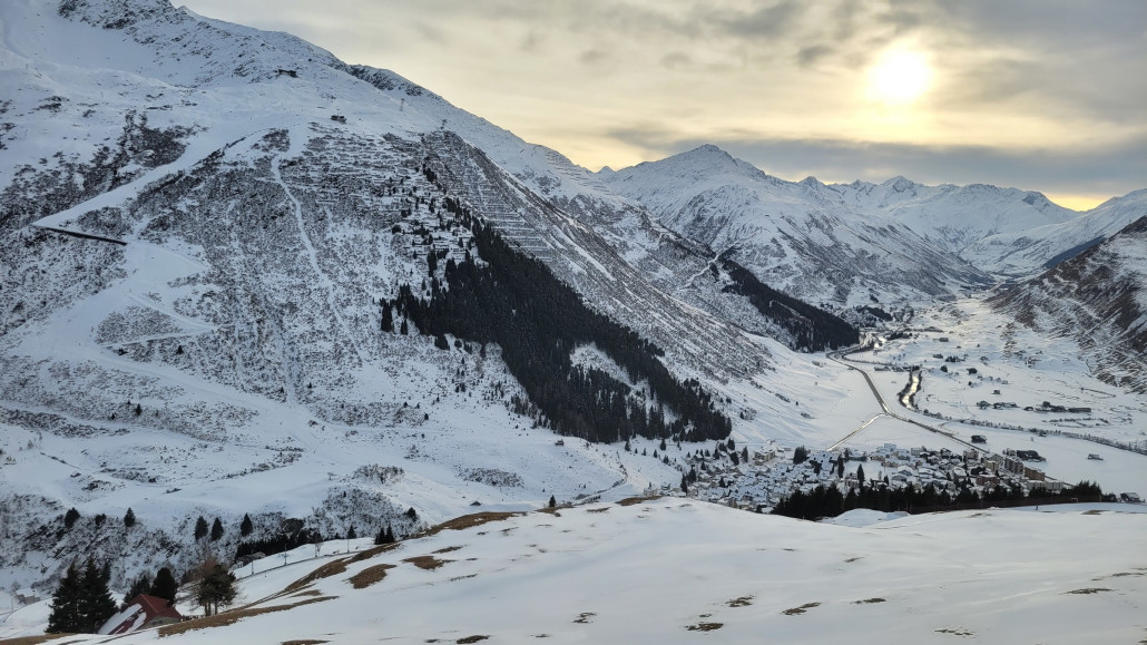 Abendstimmung Andermatt