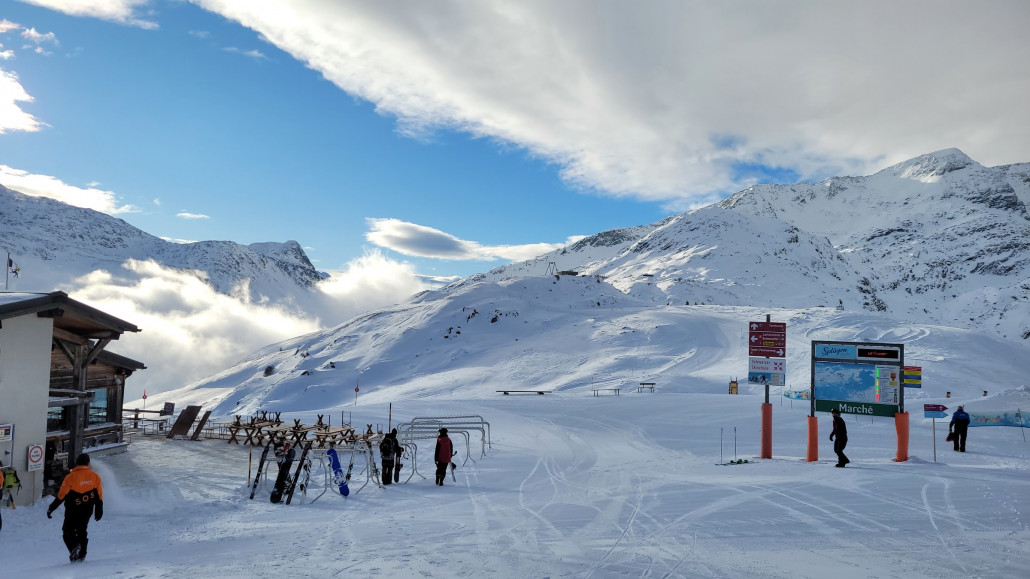 Morgens schon gutes Wetter