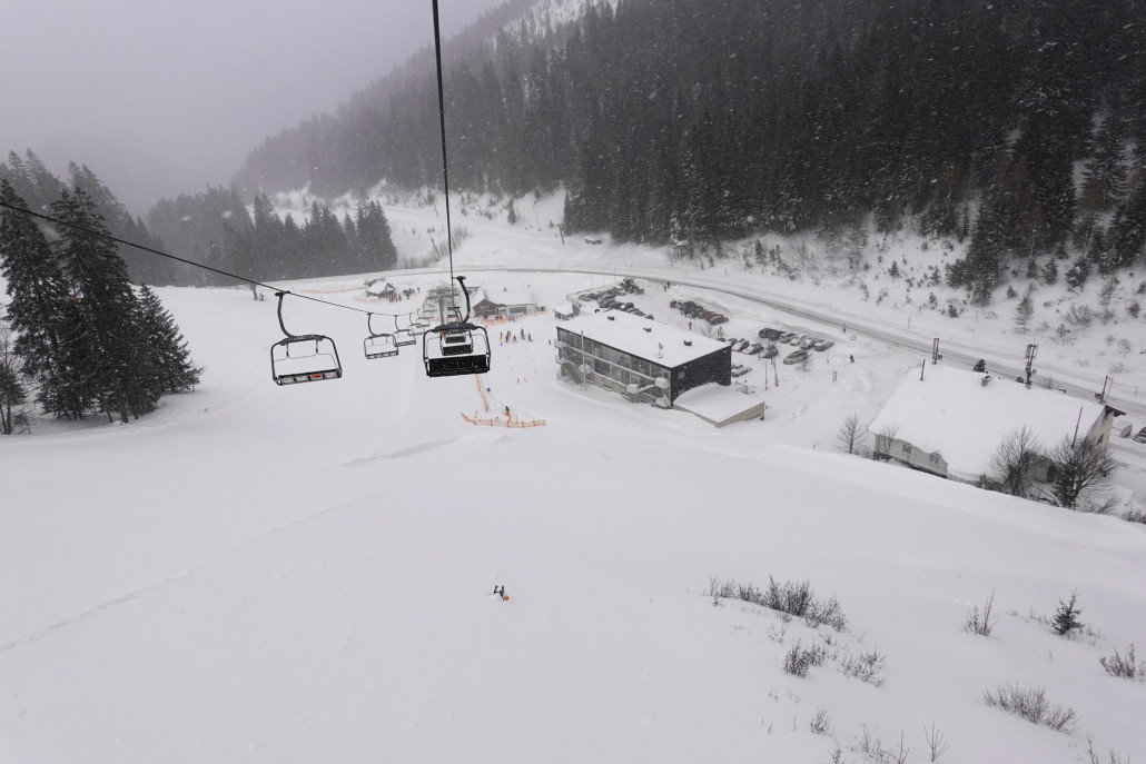 Kurz vor 9:00 gab es noch ausreichend Parkplätze. Später wurde es dann doch voller.