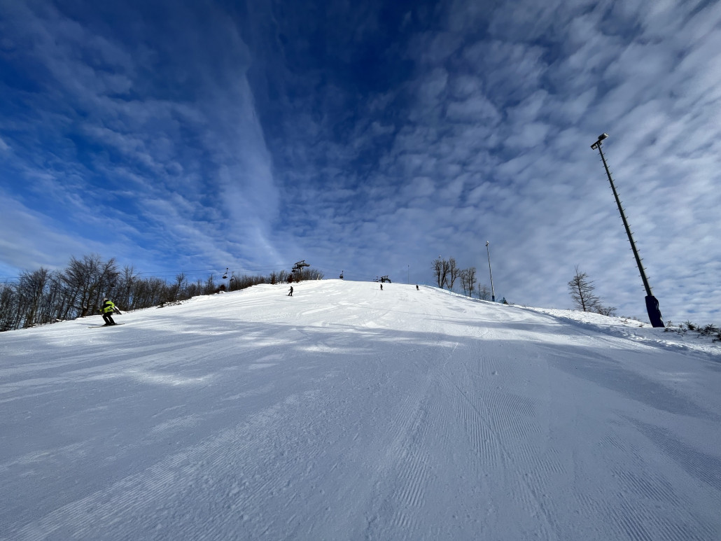 Blick zurück, das ging richtig gut und schnell