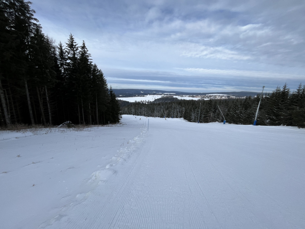 ...aber im oberen Teil etwa 1/4 schmaler als normal
