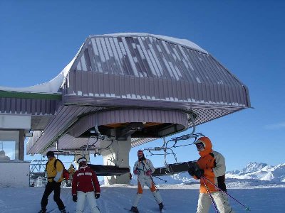 Bergstation Visnitzbahn