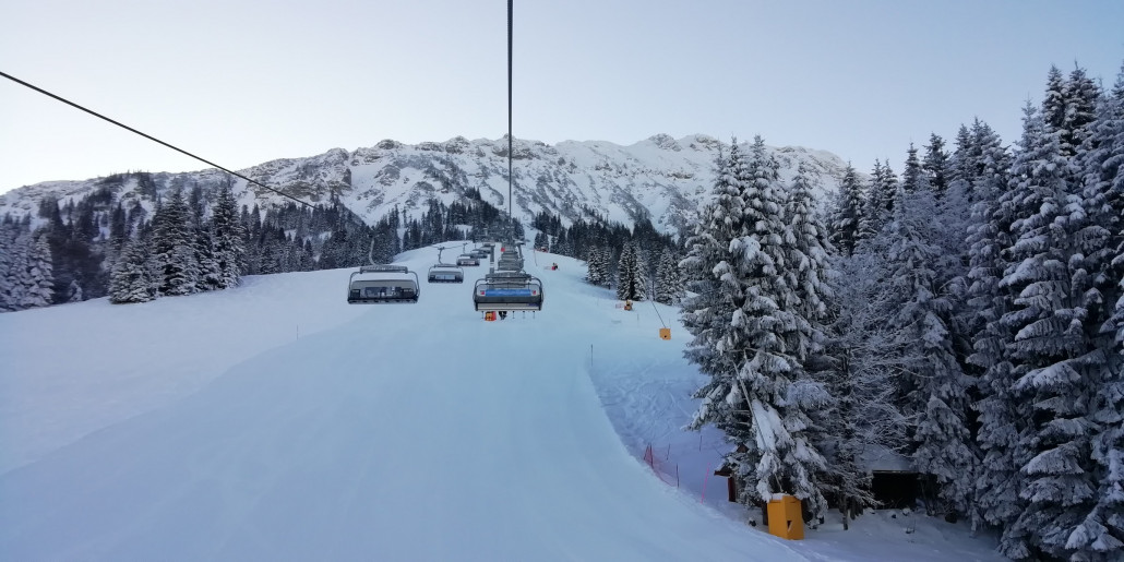 Super Kühgundabfahrt an der Grenzwiesbahn