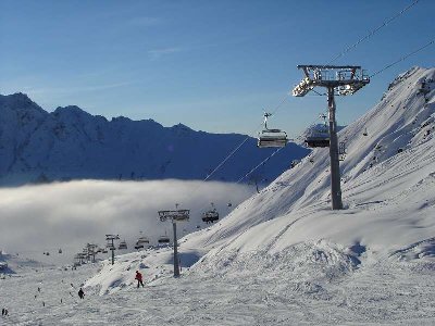 Nachtweidebahn obere Hälfte mit dem Nebel