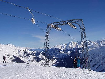 Ausstieg Skilift Tegia Gronda auch WSO