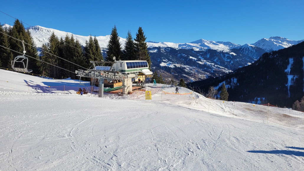 Talstation oberer Sessel, Piste 2 war nicht offen