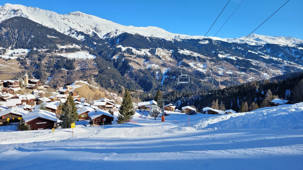 Endhang am unteren Sessel