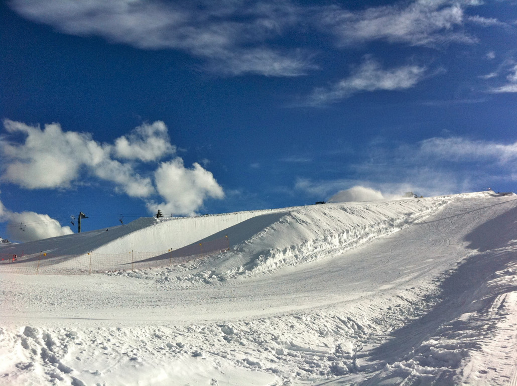 Die WM-Halfpipe von 2007 am Tschuggen wird 2024 definitiv zurückgebaut.