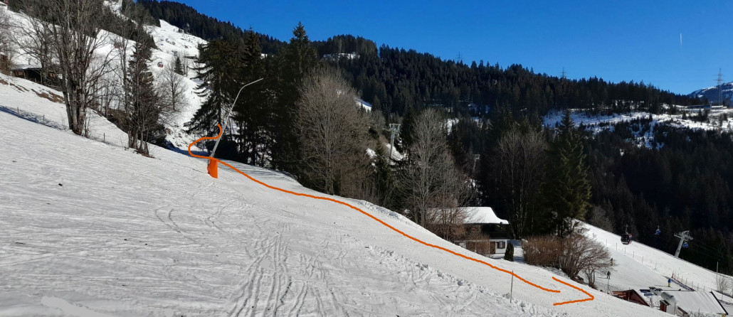 Bereich oberhalb der Mittelstation Hopfgarten