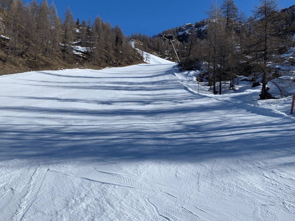 Piste 1 nach Valtournenche
