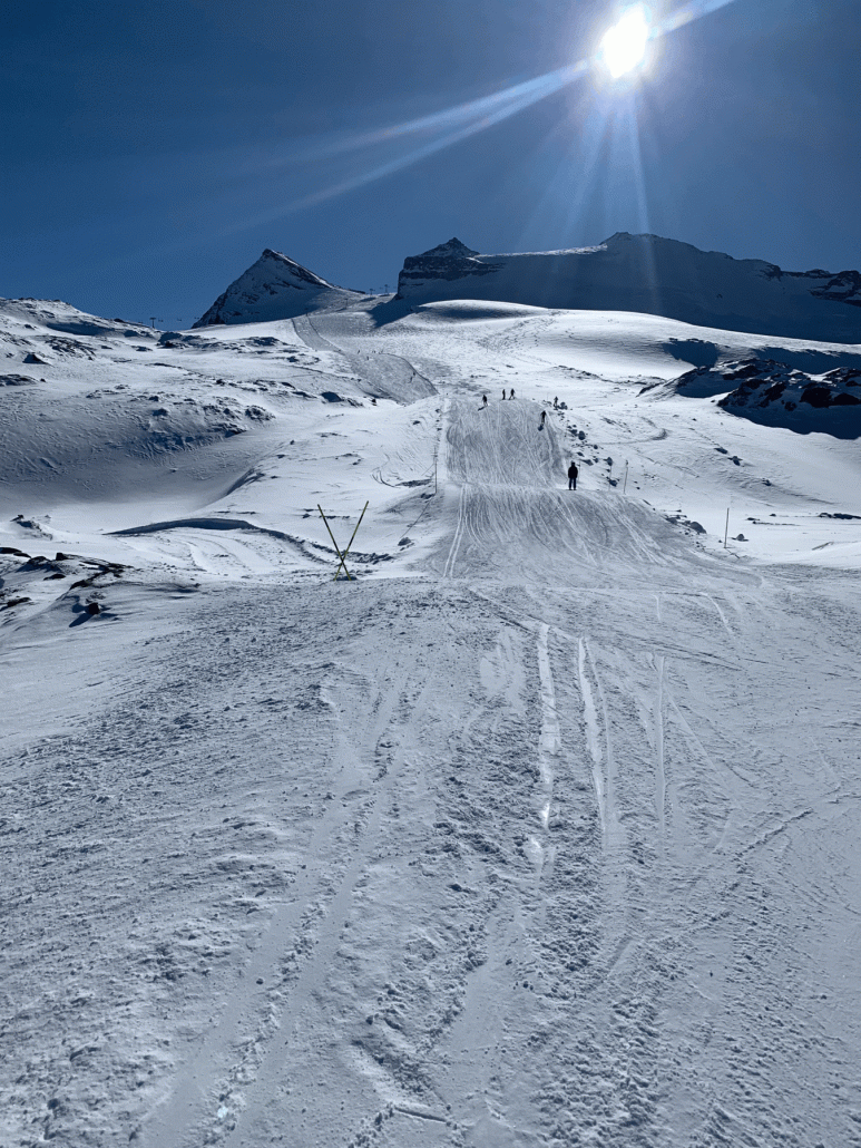 Für meditative Zwecke geeignet: Die lange Piste 70