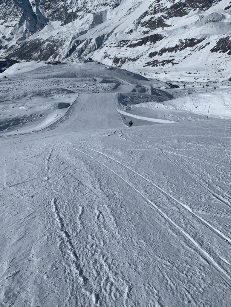 Piste 29 beim Pancheron; eine meiner Lieblingspisten