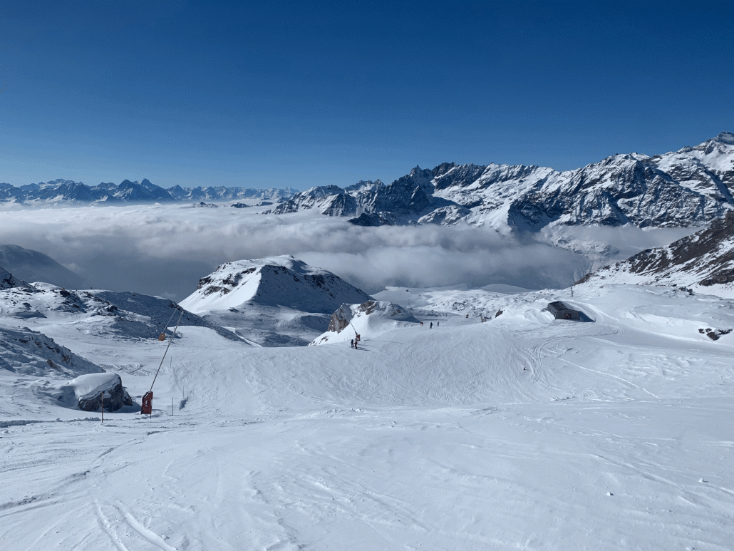 Der Nebel traf uns nicht mehr.