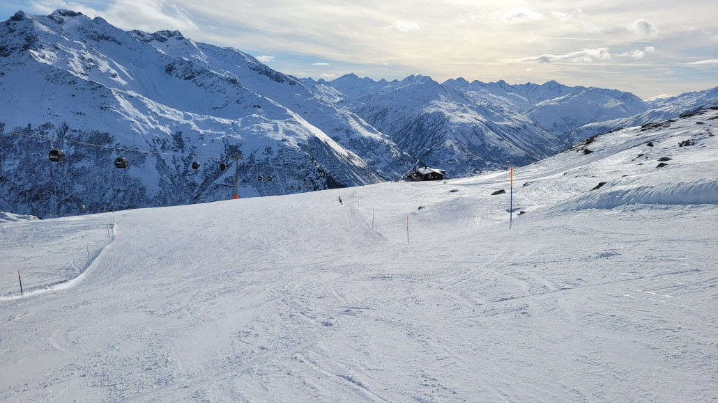Nätschen-Abfahrt, oben noch gut