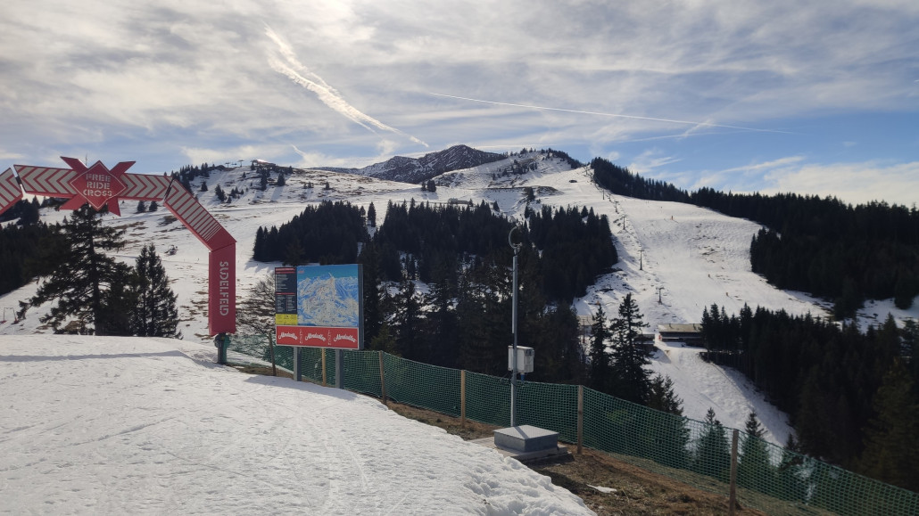 Blick über das mittlere Sudelfeld