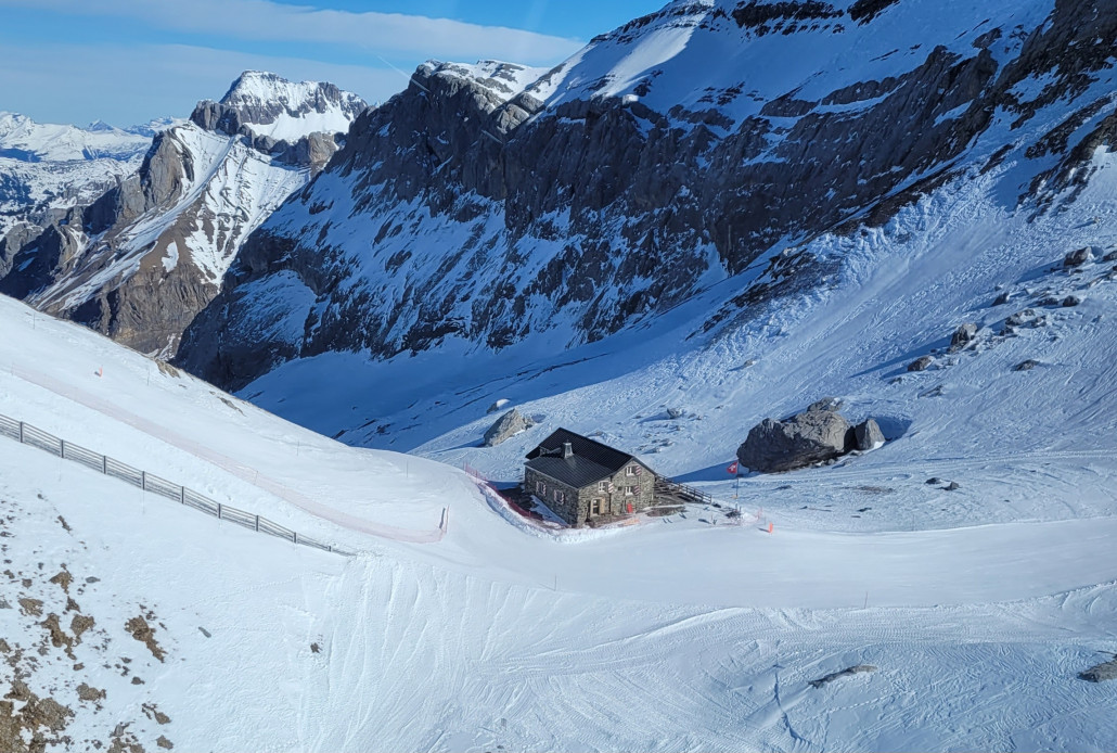 Situation an der Cabane