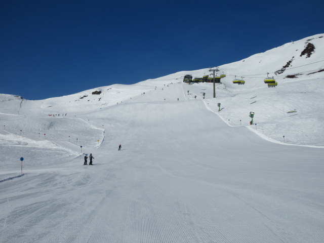 Frühmesserabfahrt, rechts daneben der 6-CLD-B Frühmesser