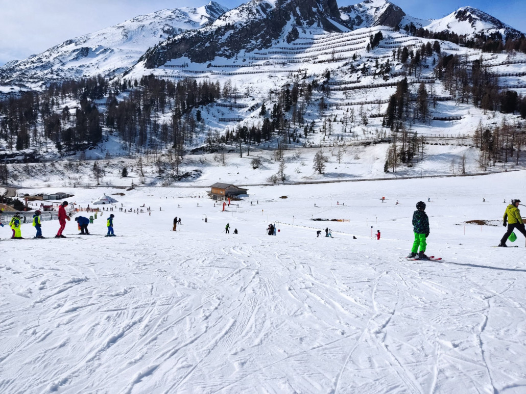 Übungslift, den ich heute wahrscheinlich am meisten gefahren bin