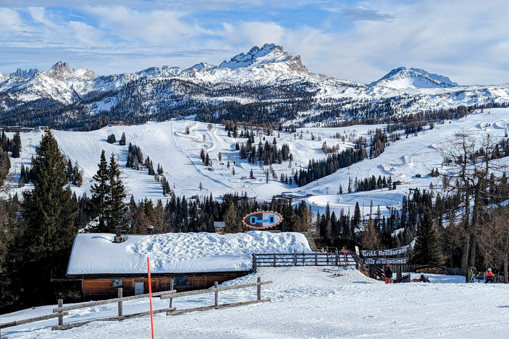 Blick vom Piz La Ila auf den Bereich Piz Sorega