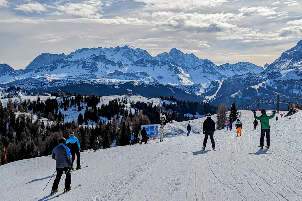 Nochmal Blick zurück zur Marmolada