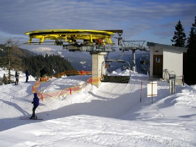 Bergstation der 4-CLF Niederalpl-Bahn
