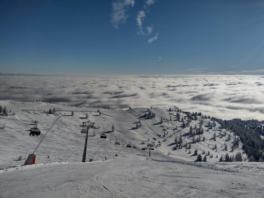 Piste Nr. 22a und der Wörthersee Family Jet.