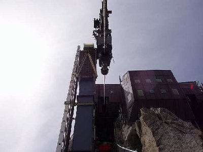Endloses Zugseil der Aiguille du Midi Bahn
