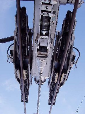 Zugseilbefestigung der 80PB Gurschen Gemsstock