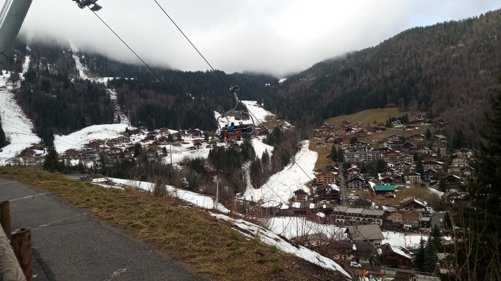 Auf dem ersten Parkplatz, der 10 € kosten sollte. Weiter oben waren diese dann gratis.