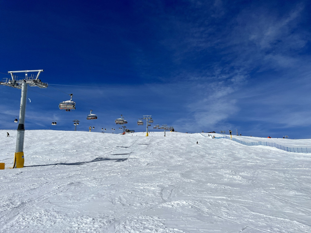 Blick zurück auf das gleiche Areal