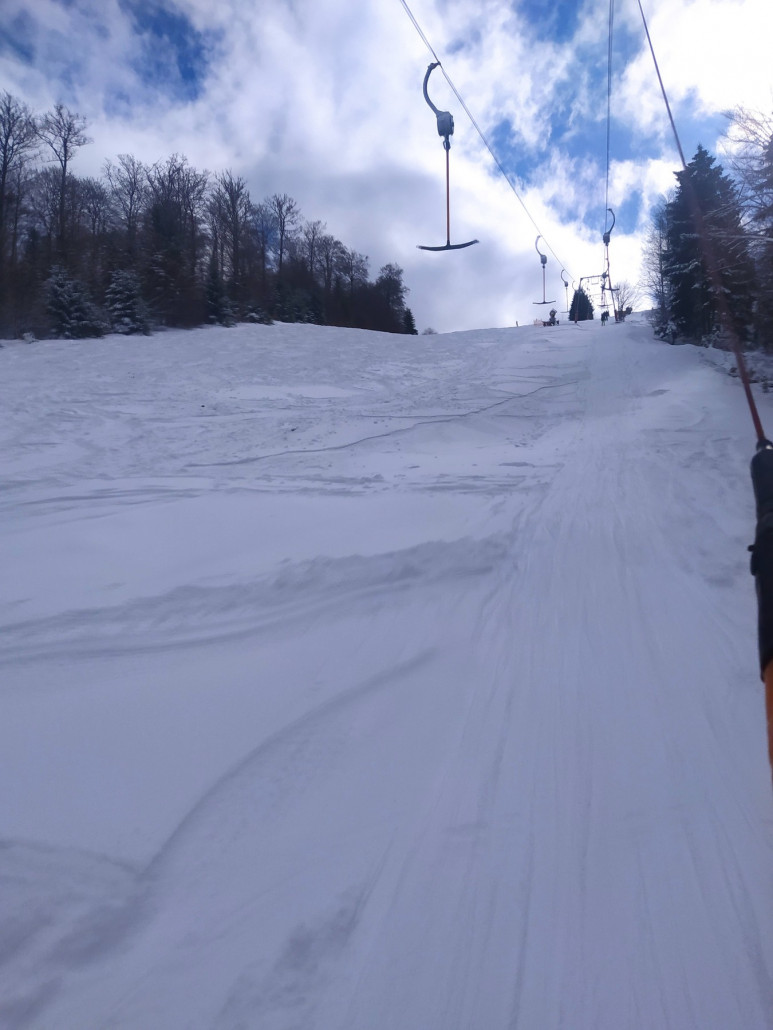 Westfalenhang 1, linke, unpräparierte Piste