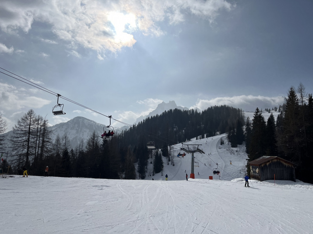 und haben diese über die 26 erreicht, deren Zielhang sich schon gut aufgewühlt präsentierte