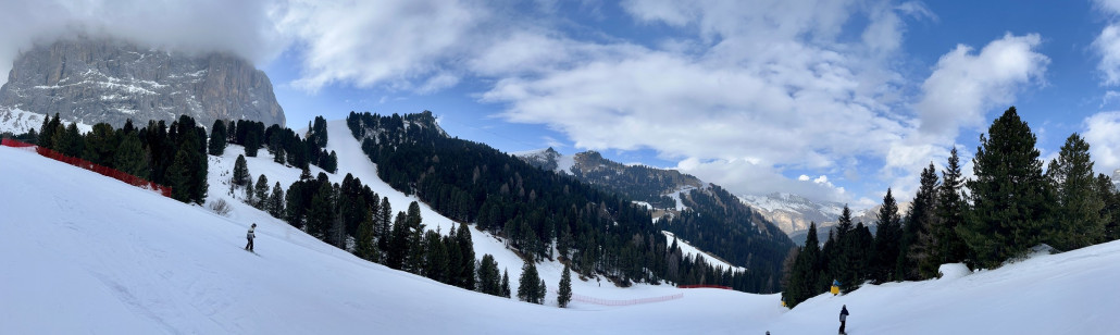 Aufgrund der Zeit haben wir uns für den kürzeren Weg hinunter nach Plan de Gralba entschieden