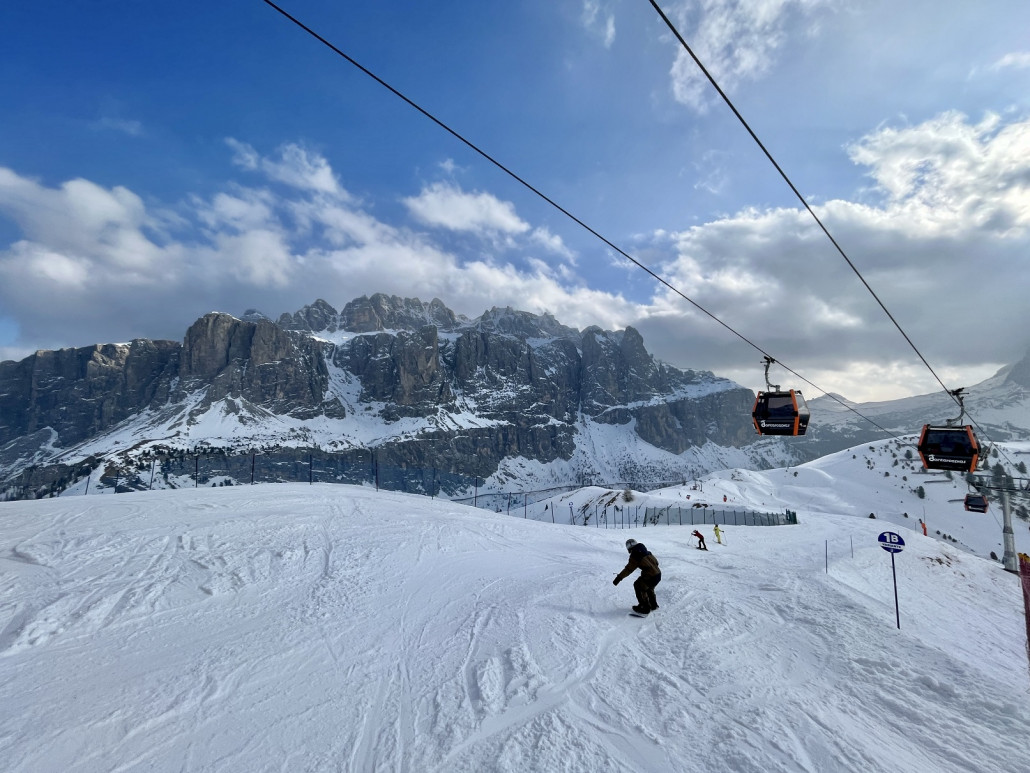 Aussicht ist Trumpf auf der "Panorama" (1B) am Dantercepies