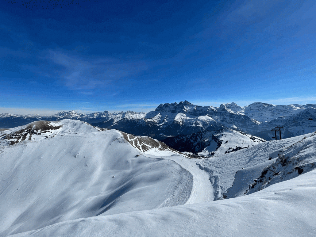 Wieder am Pointe de Mossettes zeigt sich nun wirklich der Sonne!
