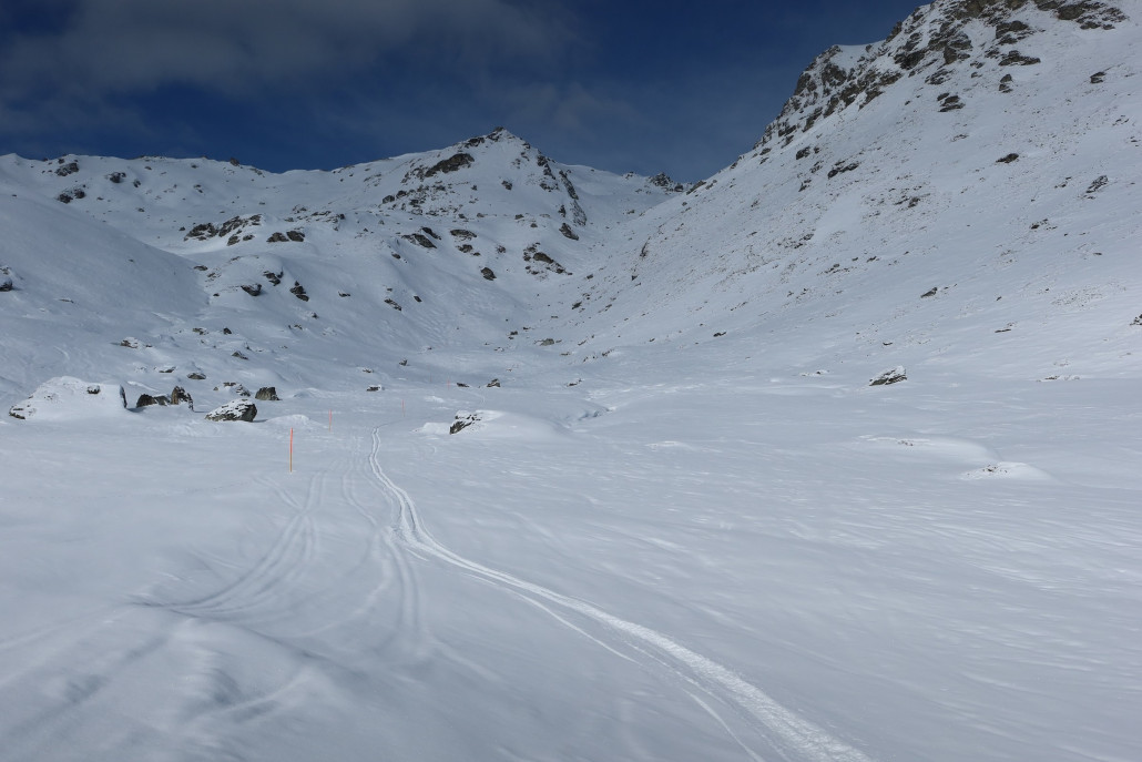 Angenehmer oberer Teil der Route 'Eteygeon