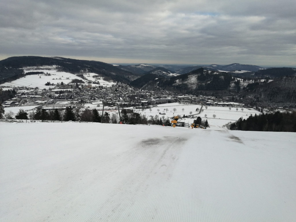Eis schaut raus, aber top zu fahren