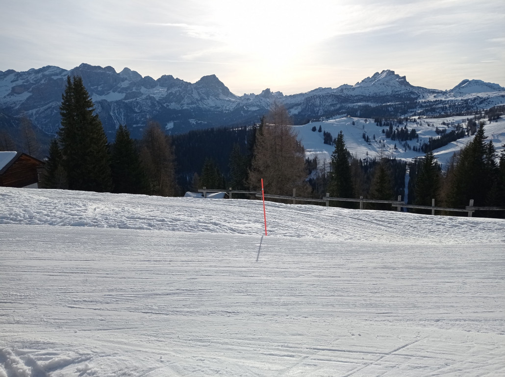 Auf der anderen Seite: Tofana, Lagazuoi, Hexenstein, Settsass