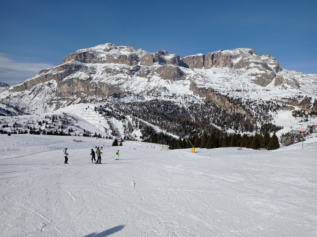 Sellagruppe vom Cherz aus