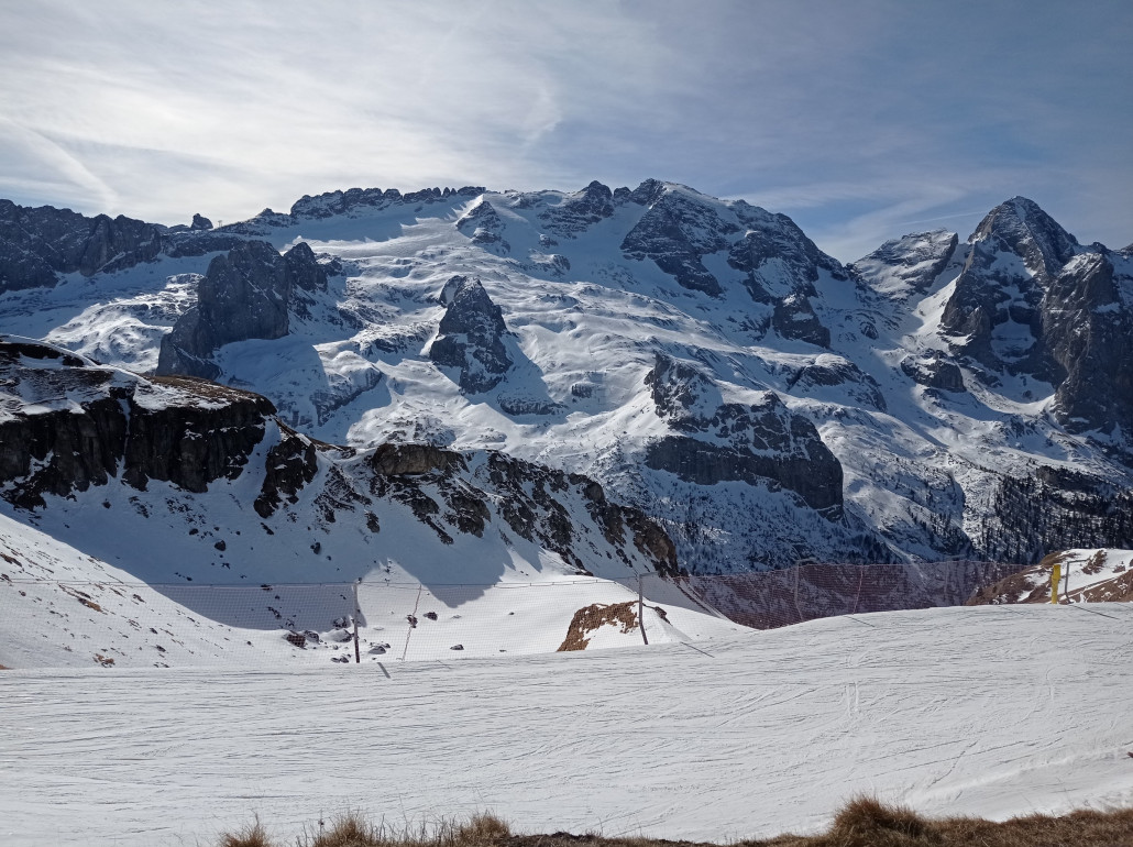 Marmolada von der Porta Vescovo