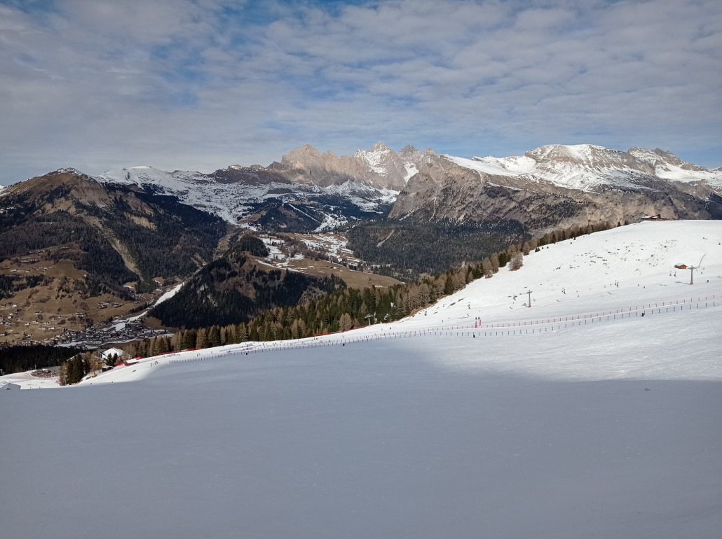 Blick zurück vom Ausstieg des ***lochliftes