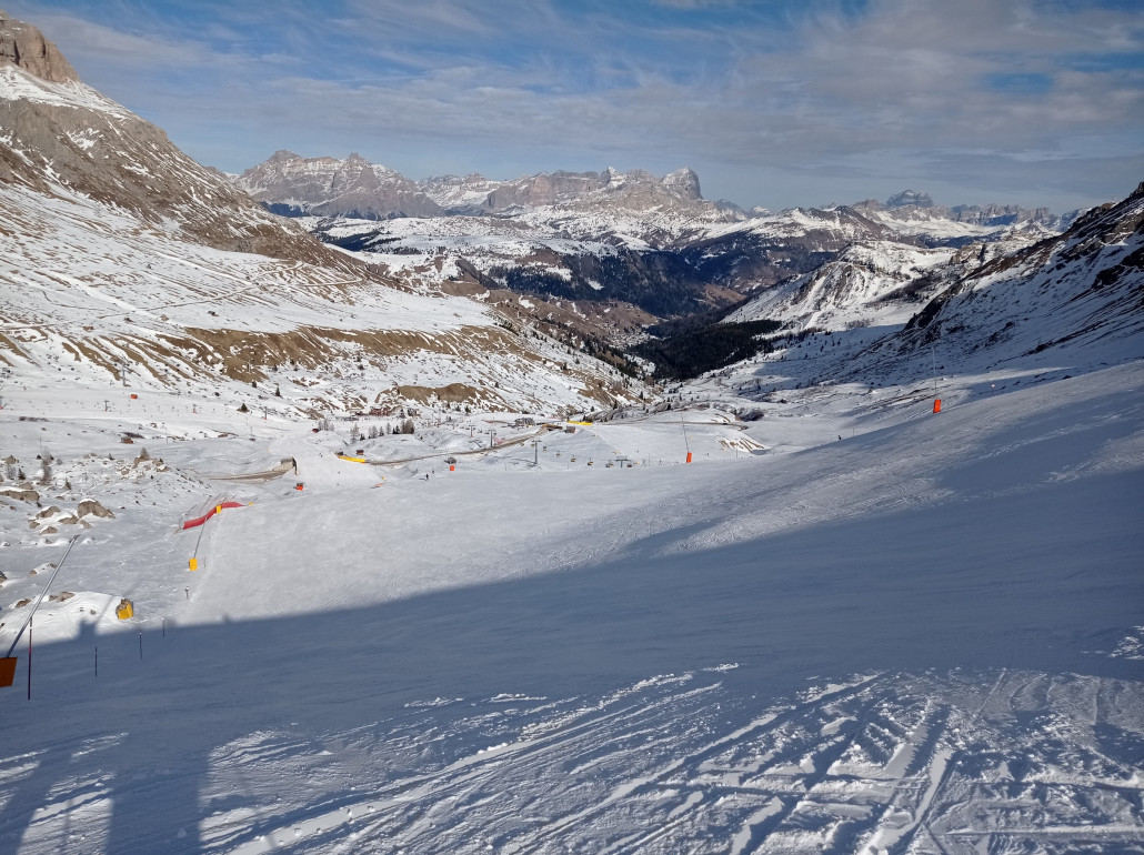 Talblick nach Arabba