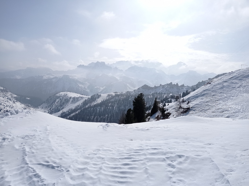 Vallonpanorama, das diesige Wetter sorgt für eine tolle Stimmung