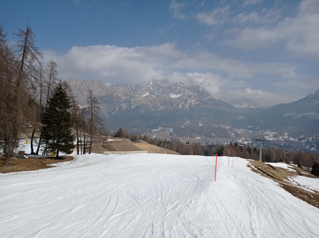 Letzter Talblick nach Cortina