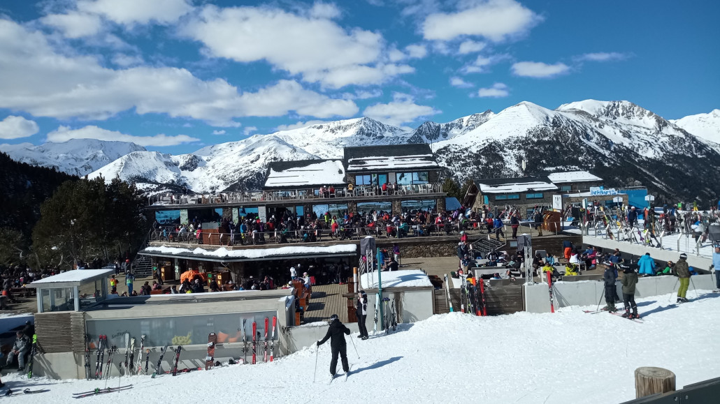 Andorras Idalp, musik war erheblich besser